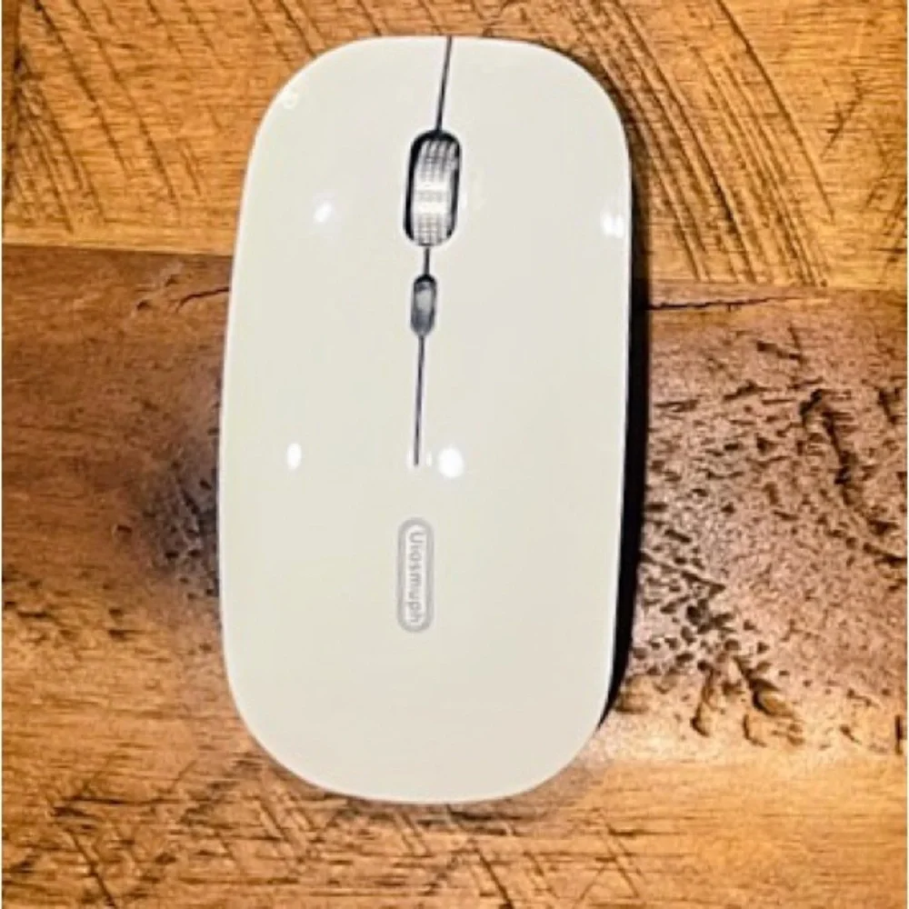 White Wireless Mouse